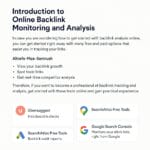 Mastering Backlink Tracking and Analysis
